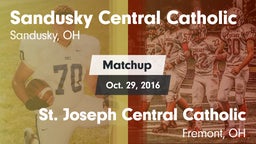 Matchup: Sandusky Central vs. St. Joseph Central Catholic  2016