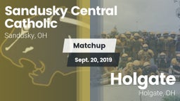 Matchup: Sandusky Central vs. Holgate  2019