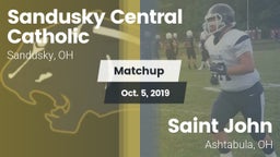 Matchup: Sandusky Central vs. Saint John  2019