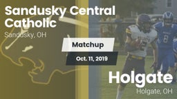 Matchup: Sandusky Central vs. Holgate  2019