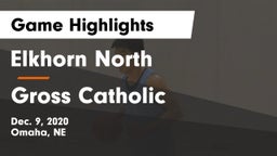 Elkhorn North  vs Gross Catholic  Game Highlights - Dec. 9, 2020