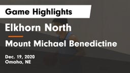 Elkhorn North  vs Mount Michael Benedictine Game Highlights - Dec. 19, 2020