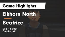 Elkhorn North  vs Beatrice  Game Highlights - Dec. 18, 2021