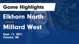 Elkhorn North  vs Millard West  Game Highlights - Sept. 11, 2021