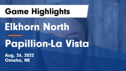 Elkhorn North  vs Papillion-La Vista  Game Highlights - Aug. 26, 2022