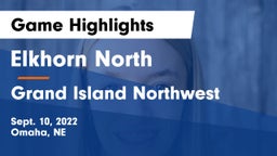 Elkhorn North  vs Grand Island Northwest  Game Highlights - Sept. 10, 2022