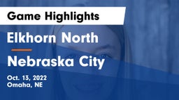 Elkhorn North  vs Nebraska City  Game Highlights - Oct. 13, 2022