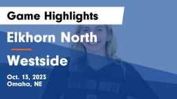 Elkhorn North  vs Westside  Game Highlights - Oct. 13, 2023