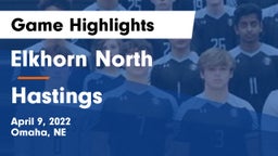 Elkhorn North  vs Hastings  Game Highlights - April 9, 2022