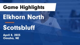 Elkhorn North  vs Scottsbluff  Game Highlights - April 8, 2023