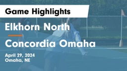 Elkhorn North  vs Concordia Omaha Game Highlights - April 29, 2024