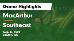 MacArthur  vs Southeast  Game Highlights - Aug. 13, 2020