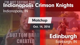 Matchup: Indianapolis vs. Edinburgh  2016