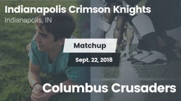 Matchup: Indianapolis vs. Columbus Crusaders 2018