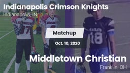 Matchup: Indianapolis vs. Middletown Christian  2020