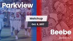 Matchup: Parkview  vs. Beebe  2017