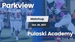 Matchup: Parkview  vs. Pulaski Academy 2017