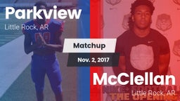 Matchup: Parkview  vs. McClellan  2017