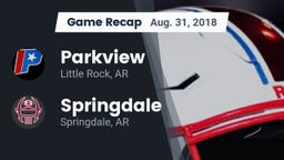 Recap: Parkview  vs. Springdale  2018