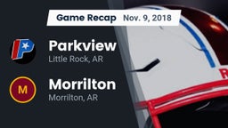 Recap: Parkview  vs. Morrilton  2018
