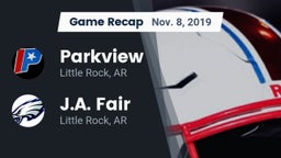 Recap: Parkview  vs. J.A. Fair  2019