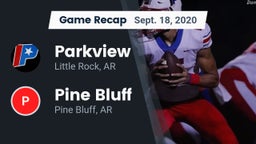 Recap: Parkview  vs. Pine Bluff  2020