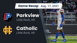 Recap: Parkview  vs. Catholic  2021