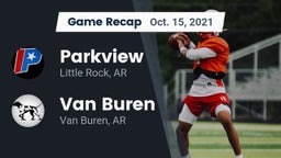 Recap: Parkview  vs. Van Buren  2021