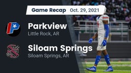 Recap: Parkview  vs. Siloam Springs  2021