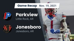 Recap: Parkview  vs. Jonesboro  2021