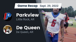 Recap: Parkview  vs. De Queen  2022