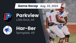 Recap: Parkview  vs. Har-Ber  2023