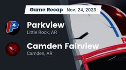 Recap: Parkview  vs. Camden Fairview  2023