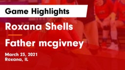 Roxana Shells  vs Father mcgivney Game Highlights - March 23, 2021
