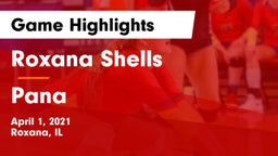 Roxana Shells  vs Pana  Game Highlights - April 1, 2021
