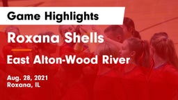 Roxana Shells  vs East Alton-Wood River  Game Highlights - Aug. 28, 2021