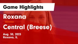 Roxana  vs Central  (Breese) Game Highlights - Aug. 30, 2023