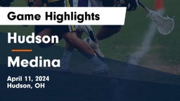 Hudson  vs Medina  Game Highlights - April 11, 2024