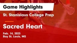 St. Stanislaus College Prep vs Sacred Heart  Game Highlights - Feb. 14, 2023