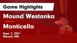 Mound Westonka  vs Monticello  Game Highlights - Sept. 2, 2021
