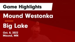 Mound Westonka  vs Big Lake  Game Highlights - Oct. 8, 2022