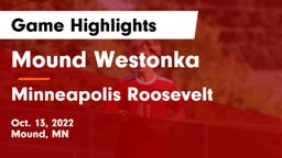Mound Westonka  vs Minneapolis Roosevelt  Game Highlights - Oct. 13, 2022