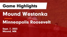 Mound Westonka  vs Minneapolis Roosevelt  Game Highlights - Sept. 7, 2023