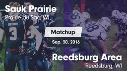 Matchup: Sauk Prairie High vs. Reedsburg Area  2016