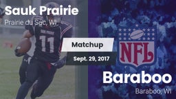 Matchup: Sauk Prairie High vs. Baraboo  2017