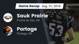 Recap: Sauk Prairie  vs. Portage  2018