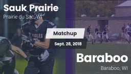 Matchup: Sauk Prairie High vs. Baraboo  2018