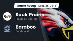 Recap: Sauk Prairie  vs. Baraboo  2018