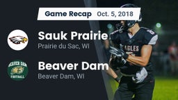 Recap: Sauk Prairie  vs. Beaver Dam  2018