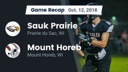Recap: Sauk Prairie  vs. Mount Horeb  2018